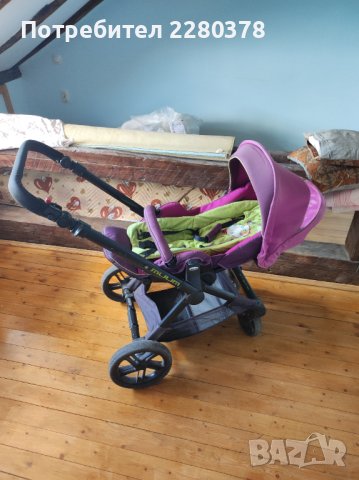 Бебешка количка с 2 коша , снимка 7 - Детски колички - 41917666
