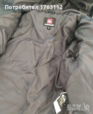 Quiksilver яке тип puffer за 3 г. дете, носено много малко, снимка 3 - Детски якета и елеци - 52950339