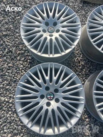 5x110..17цола 7.5j ET41 Alfa Romeo , снимка 3 - Гуми и джанти - 49451651