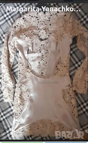 Красива дантелена рокля, снимка 3 - Рокли - 51782769