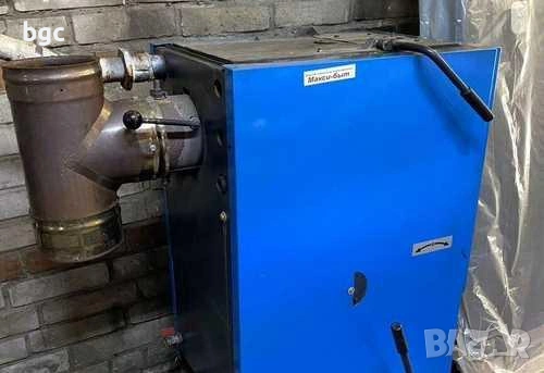 Котел на въглища Buderus Logano S111-20 20KW  BOSCH THERMOTECHNIK GmbH, снимка 2 - Отоплителни печки - 53776548