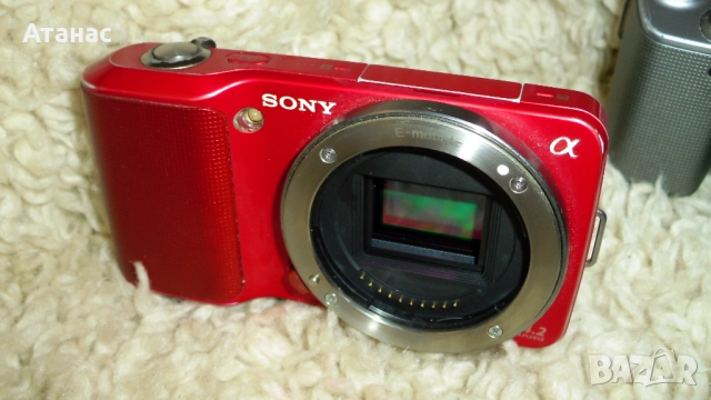 Фотоапарати SONY NEX 3 и SONY NEX 5 14.2MP с Обективи Sony SEL-16-50 PZ OSS, снимка 2 - Фотоапарати - 52220853