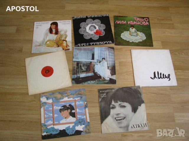 грамофонни плочи на Лили Иванова