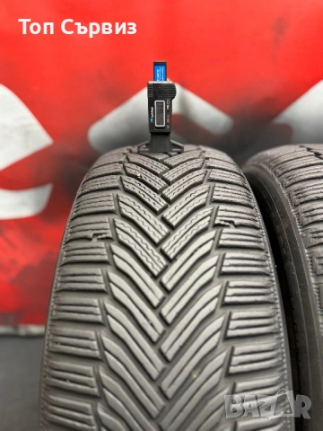 225 55 16, Зимни гуми, Michelin Alpin6, 2 броя, снимка 4 - Гуми и джанти - 53620666