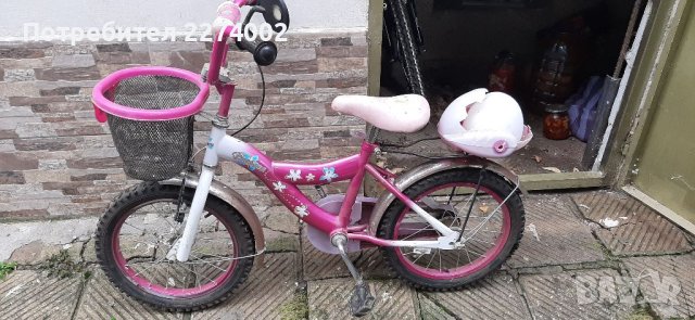 Детски велосипед за момиче, снимка 6 - Велосипеди - 27032910