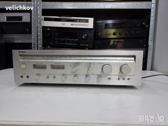 Yamaha CR-640 e зверче от златната ера на аудиото!, снимка 2 - Ресийвъри, усилватели, смесителни пултове - 51450161