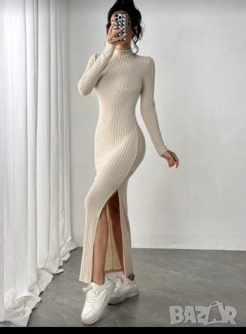 Плетена рокля , снимка 4 - Рокли - 53295901