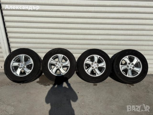 Алуминиеви джанти с летни гуми за джип Хюндай - IX/Santa Fe/Qashqai