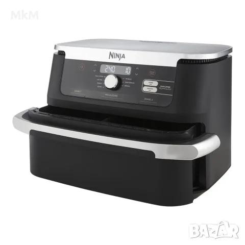 Уред за здравословно готвене NINJA Foodi  FLEXDRAWER вместимост 10,4литра, снимка 13 - Фритюрници - 55796494