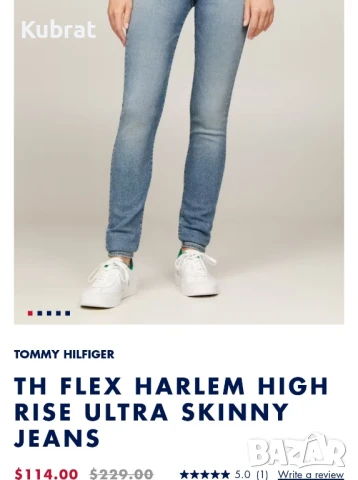 Чисто нови дамски дънки на Tommy Hilfiger , снимка 5 - Дънки - 50463052