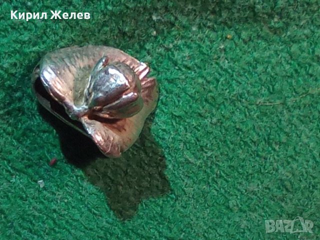 СТАР ФЛОРАЛЕН РУСКИ СРЕБЪРЕН ПЕНДАНТ СРЕБРО 925 РЕБРО БИЖУ ВИСУЛКА с 2 МАРКИРОВКИ РЪЧНА РАБОТА 43225, снимка 18 - Антикварни и старинни предмети - 44664204