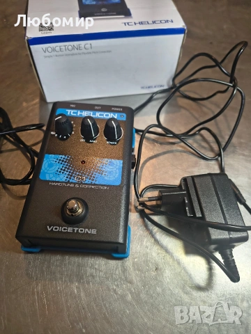 TC Helicon VoiceTone C1 Вокален процесор , снимка 3 - Аудиосистеми - 53356117