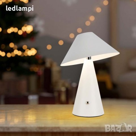 Настолна LED Лампа 3W Димиране Бяла Презареждане 3в1, снимка 7 - Настолни лампи - 41139737