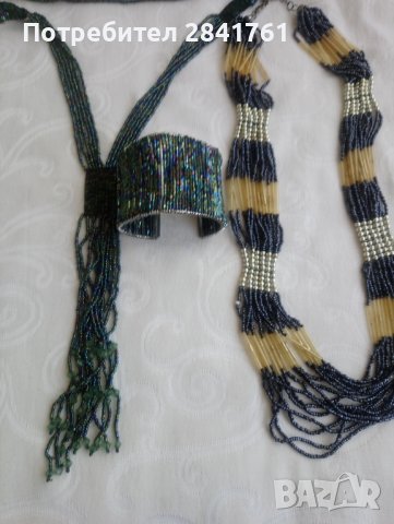 Колиета и гривна, снимка 3 - Колиета, медальони, синджири - 41555360