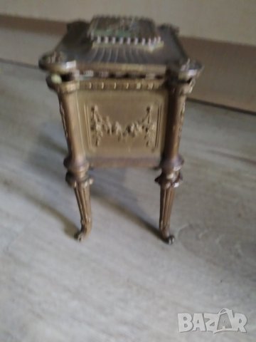 стара метална кутия за бижута арт деко, снимка 5 - Други ценни предмети - 40534836