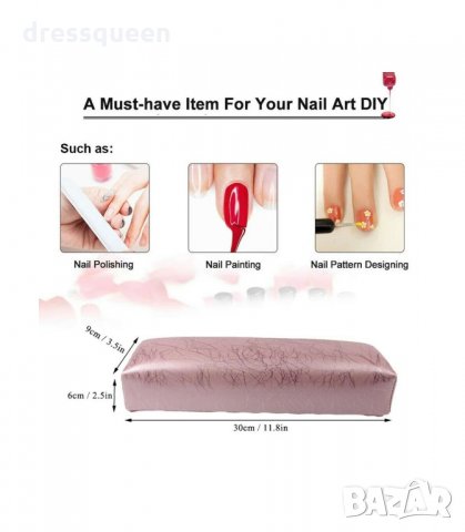 3176  ВЪЗГЛАВНИЧКА ЗА МАНИКЮР, снимка 9 - Педикюр и маникюр - 34236723