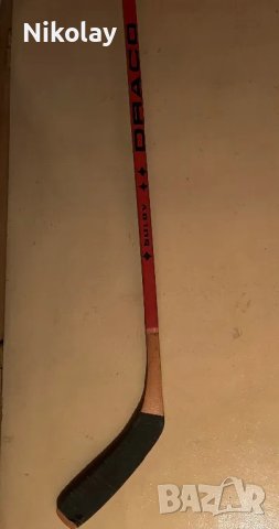 Колекционерски vintage дървен стик Sulov/ DRACO + шайба BALZER