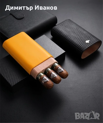 Cohiba кедров калъф за 3 пури, снимка 4 - Други - 50998392