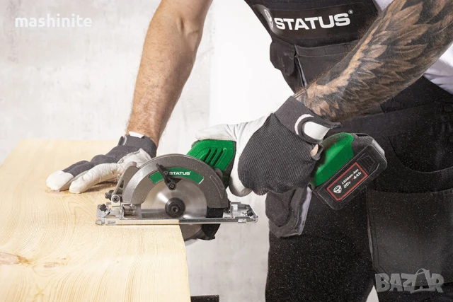 Акумулаторен безчетков циркуляр CP125 20V Status, снимка 3 - Циркуляри - 51003478