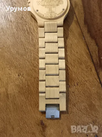 Винтидж дървен часовник WE WOOD E13-188, снимка 8 - Дамски - 49967510
