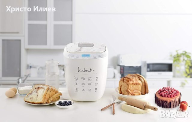 Хлебопекарна Kalorik ‎TKG BBA 2000, 12 програми, 500 W, снимка 4 - Хлебопекарни - 42622777