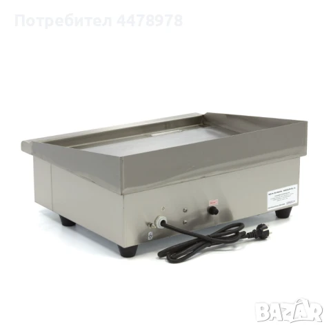 Електрическа гладка скара 3 kW, снимка 4 - Обзавеждане на кухня - 51060514