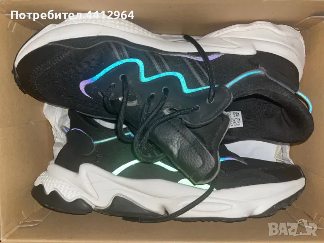 Adidas черни маратонки , снимка 4 - Маратонки - 50057974