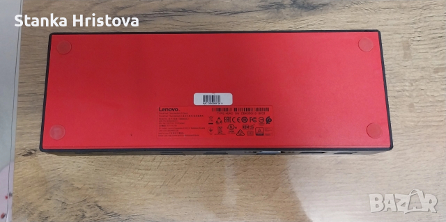Докинг станция LenovoThinkpad 20v 6.75A. , снимка 4 - Друга електроника - 52561460
