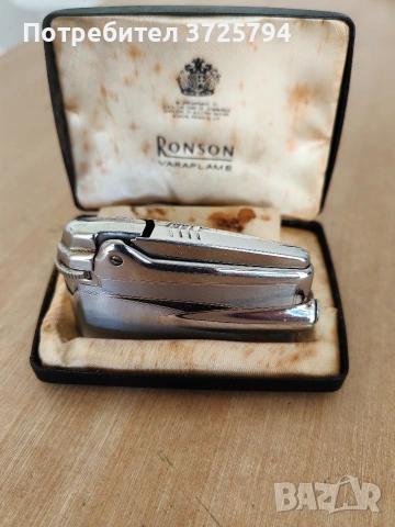 Оригинална запалка. Ronson , снимка 7 - Други ценни предмети - 53611670