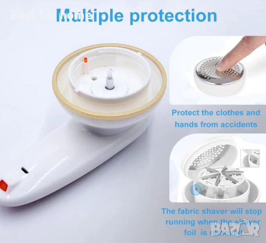 Акумулаторна машина за премахване на мъхчета, снимка 4 - Друга електроника - 52528478