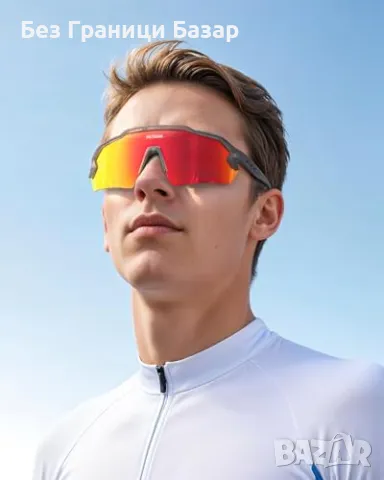 Нови Поляризирани спортни очила UV400 защита за колоездене и бягане, снимка 8 - Слънчеви и диоптрични очила - 49089321