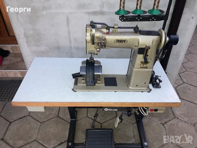 Двуиглова шевна машина.Троен транспорт.