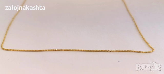 Нов-Златен синджир-1,52гр/14кр, снимка 5 - Колиета, медальони, синджири - 52799559