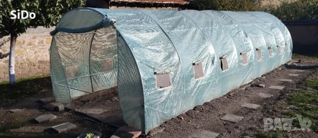 Покривало полиетиленово за оранжерия 3×8×2м=24кв.м, снимка 5 - Оранжерии - 50153920