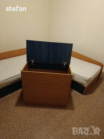 Ъглови легла с ракла и матеаци, снимка 5 - Спални и легла - 53523211