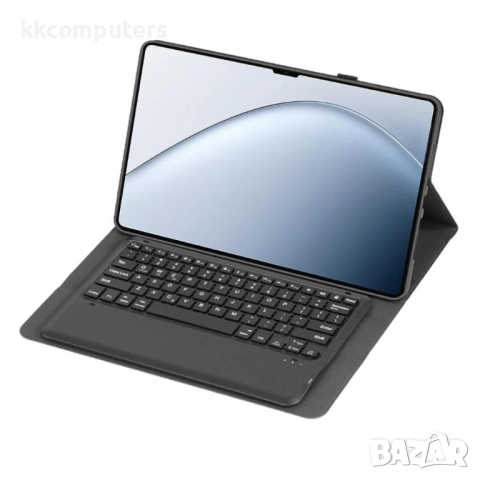A0N14 Bluetooth Клавиатура-Калъф за Xiaomi Pad 7 Ultra - Отделяема, Стойка, Мултипойнт, Вкл. Протект, снимка 2 - Калъфи, кейсове - 53797998