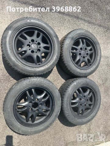 Бмв джанти 16 зимни гуми, снимка 2 - Гуми и джанти - 52208396