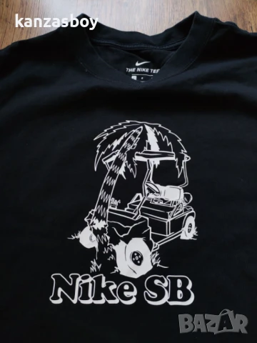 nike sb - страхотна мъжка тениска КАТО НОВА Л , снимка 3 - Тениски - 50926001