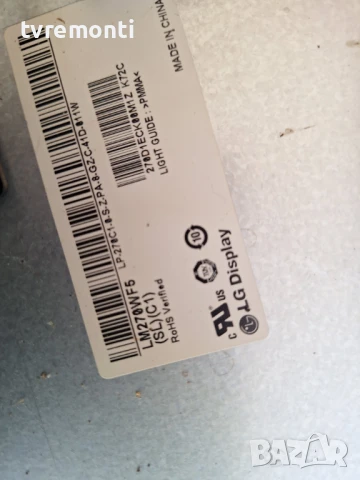 подсветка от дисплей LM270WF5-SLC1 от Телевизор  LG модел 27MA43D-PZ