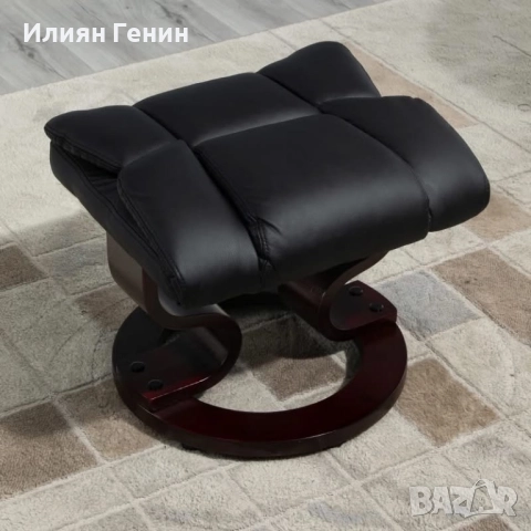 Релаксиращ фотьойл с табуретка, снимка 10 - Столове - 52572270