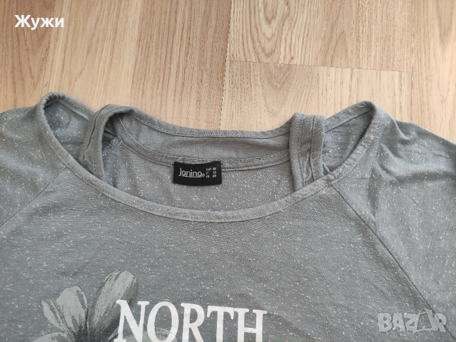 ДАМСКИ блузи , различни модели и размери, снимка 4 - Блузи с дълъг ръкав и пуловери - 51787761