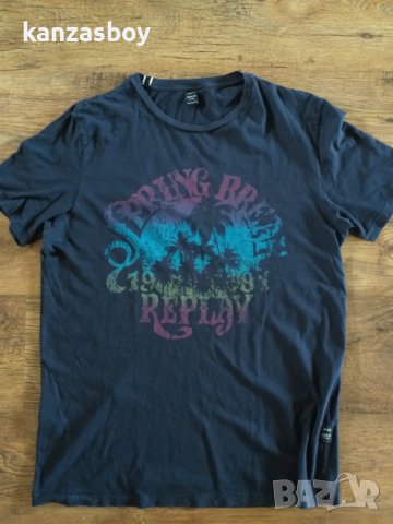 replay - страхотна мъжка тениска, снимка 5 - Тениски - 42103770