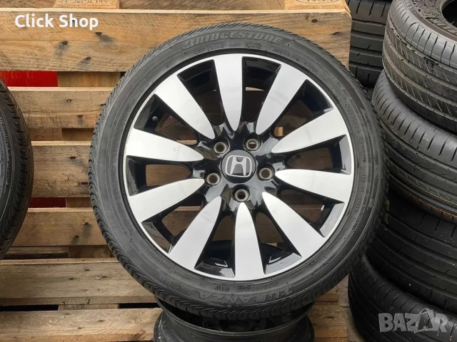 5х114.3 17 Джанти Оригинални Honda, снимка 4 - Гуми и джанти - 52111068