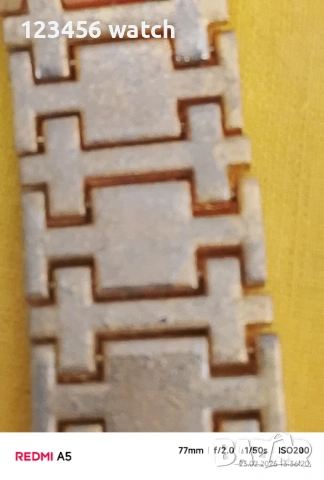 Красив позлатан часовни, снимка 5 - Мъжки - 53592296