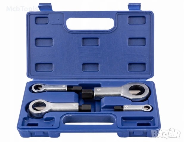 Комплект гайкоцеп 4 части HAWEK, снимка 2 - Други инструменти - 51096720