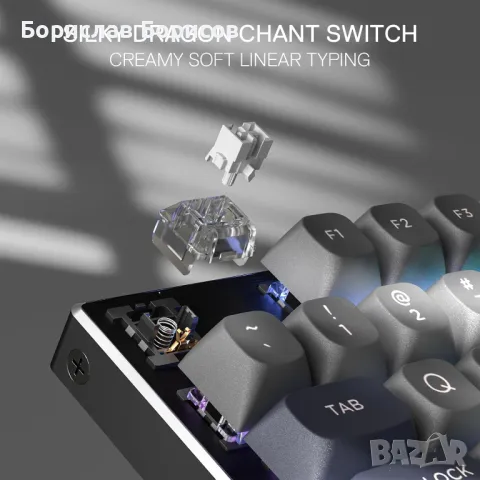 Клавиатура Redragon K556 SE, снимка 3 - Клавиатури и мишки - 49469825