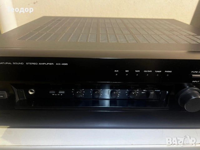 Yamaxa AX-496 Стерео усилвател, снимка 6 - Ресийвъри, усилватели, смесителни пултове - 53501039