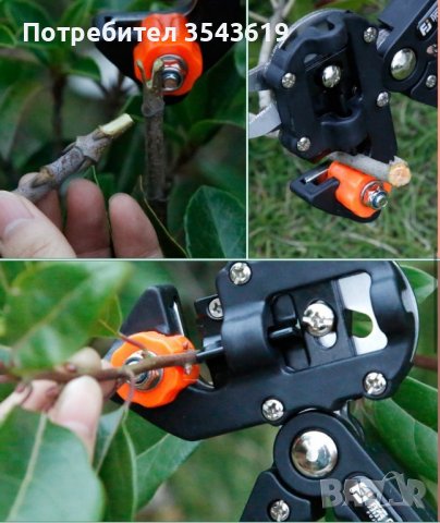Професионална Градинска Ножица за Подрязване на растения лозарска, снимка 4 - Градински инструменти - 38649050