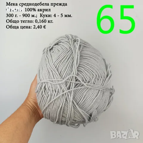 Евтини прежди в малки количества - нови и остатъци, снимка 11 - Други - 52029828