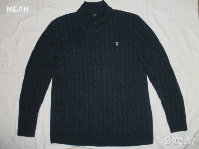 GANT мъжки зимен пуловер вълна XL